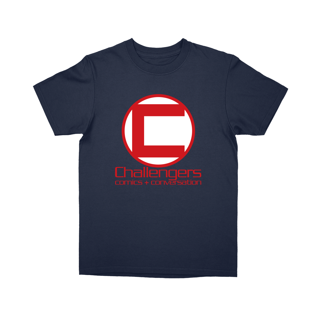 Basic Youth T-shirt - Navy - front