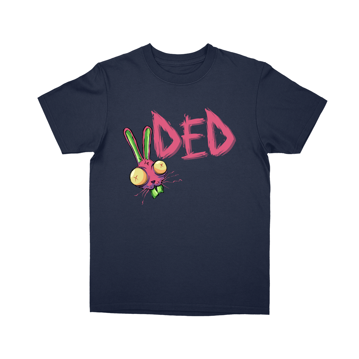 Basic Youth T-shirt - Navy - front