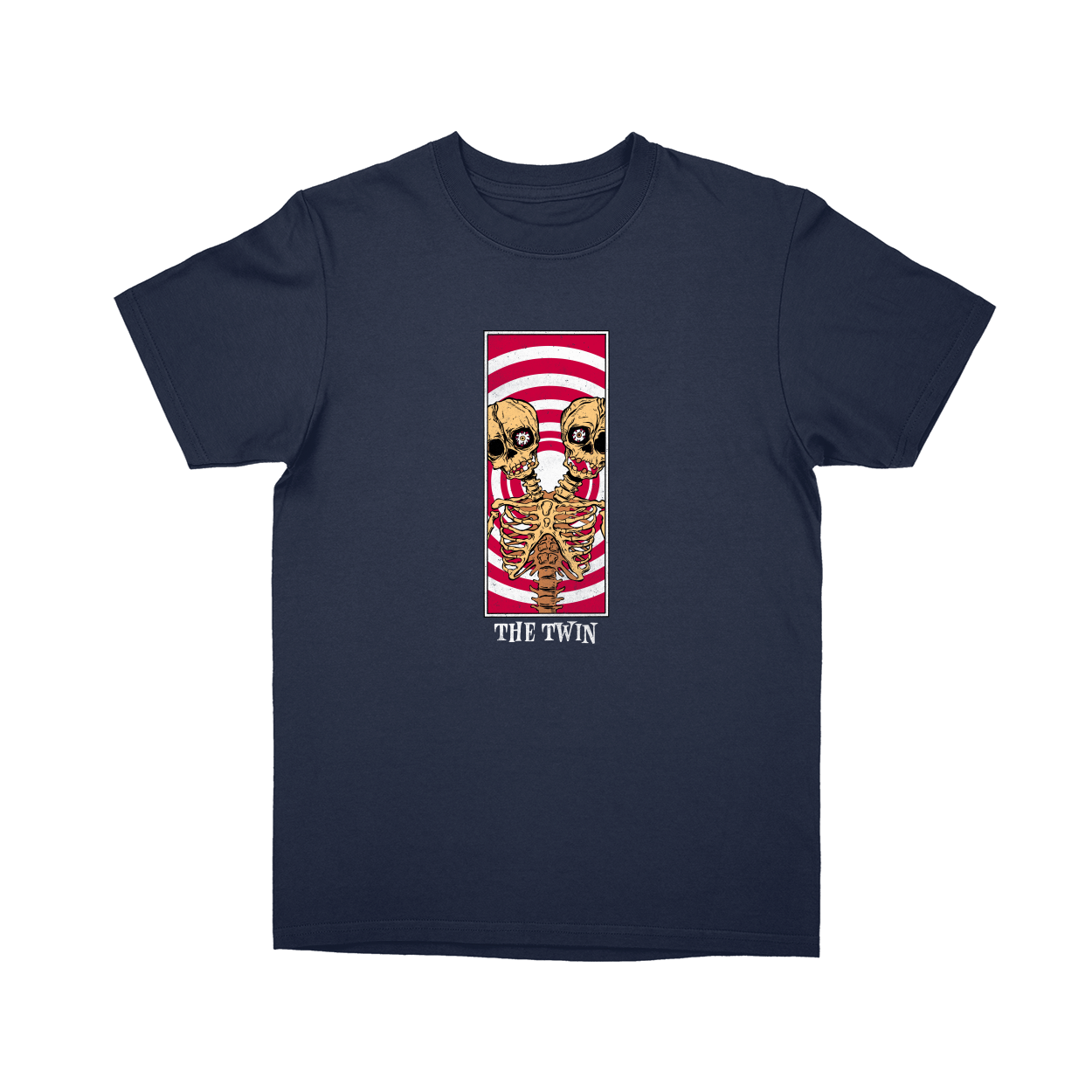 Basic Youth T-shirt - Navy - front