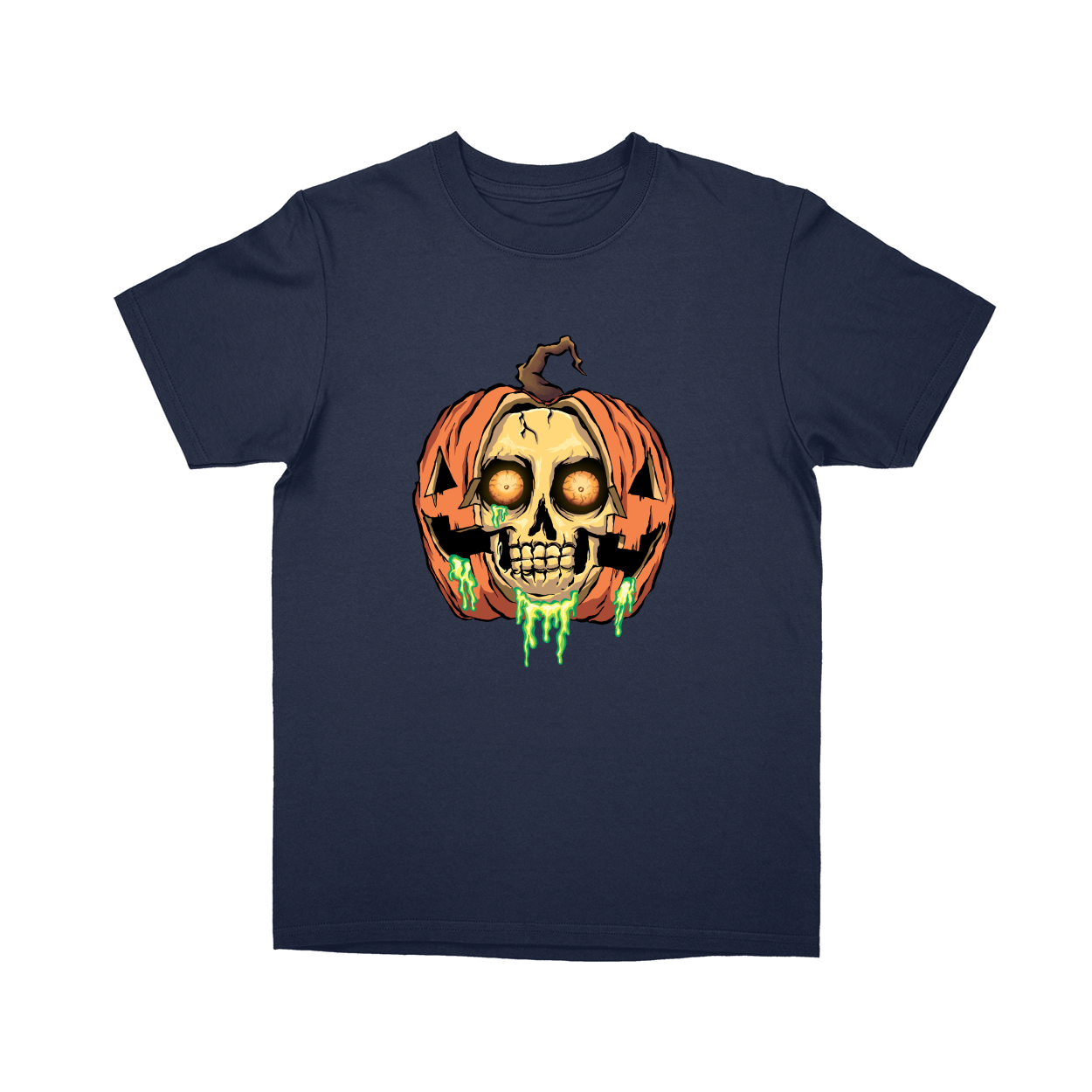 Basic Youth T-shirt - Navy - front***Navy|||Basic Youth T-shirt