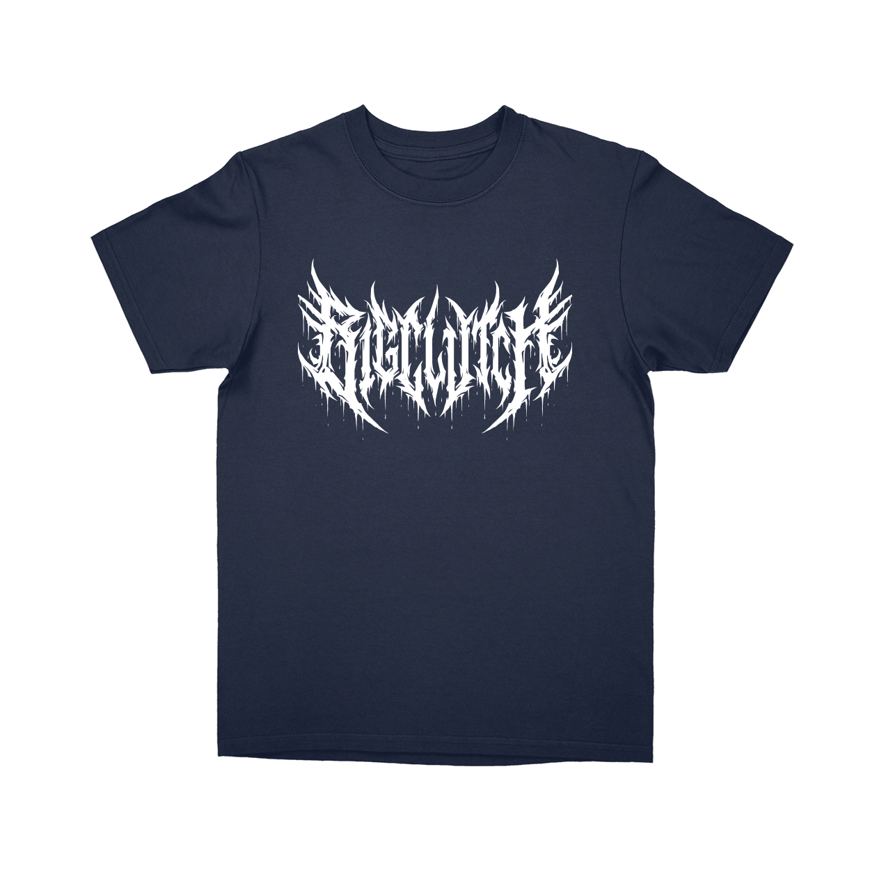 Basic Youth T-shirt - Navy - front***Navy|||Basic Youth T-shirt