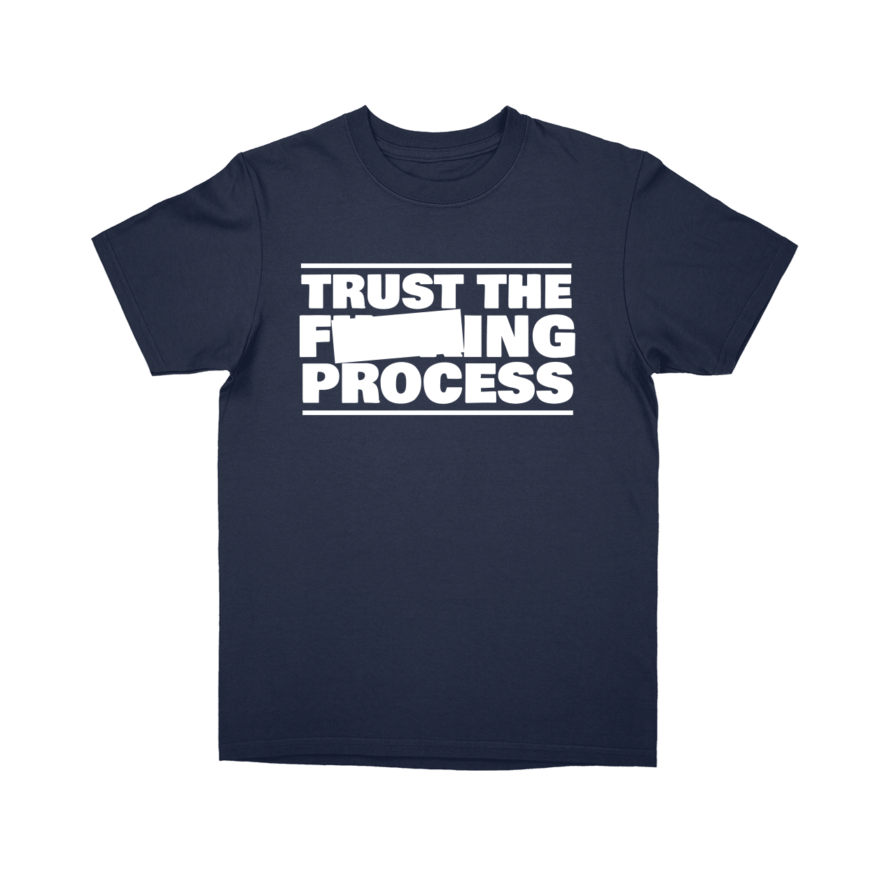 Basic Youth T-shirt - Navy - front***Navy|||Basic Youth T-shirt