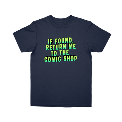 Basic Youth T-shirt - Navy - front