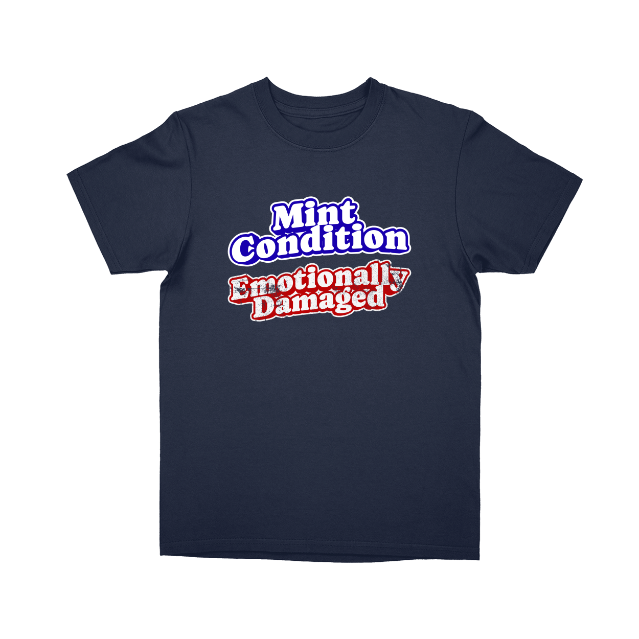 Basic Youth T-shirt - Navy - front***Navy|||Basic Youth T-shirt