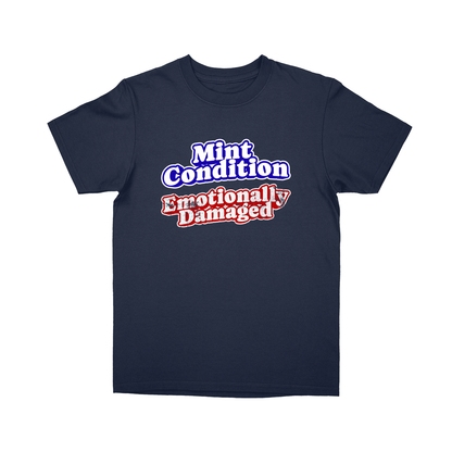 Basic Youth T-shirt - Navy - front