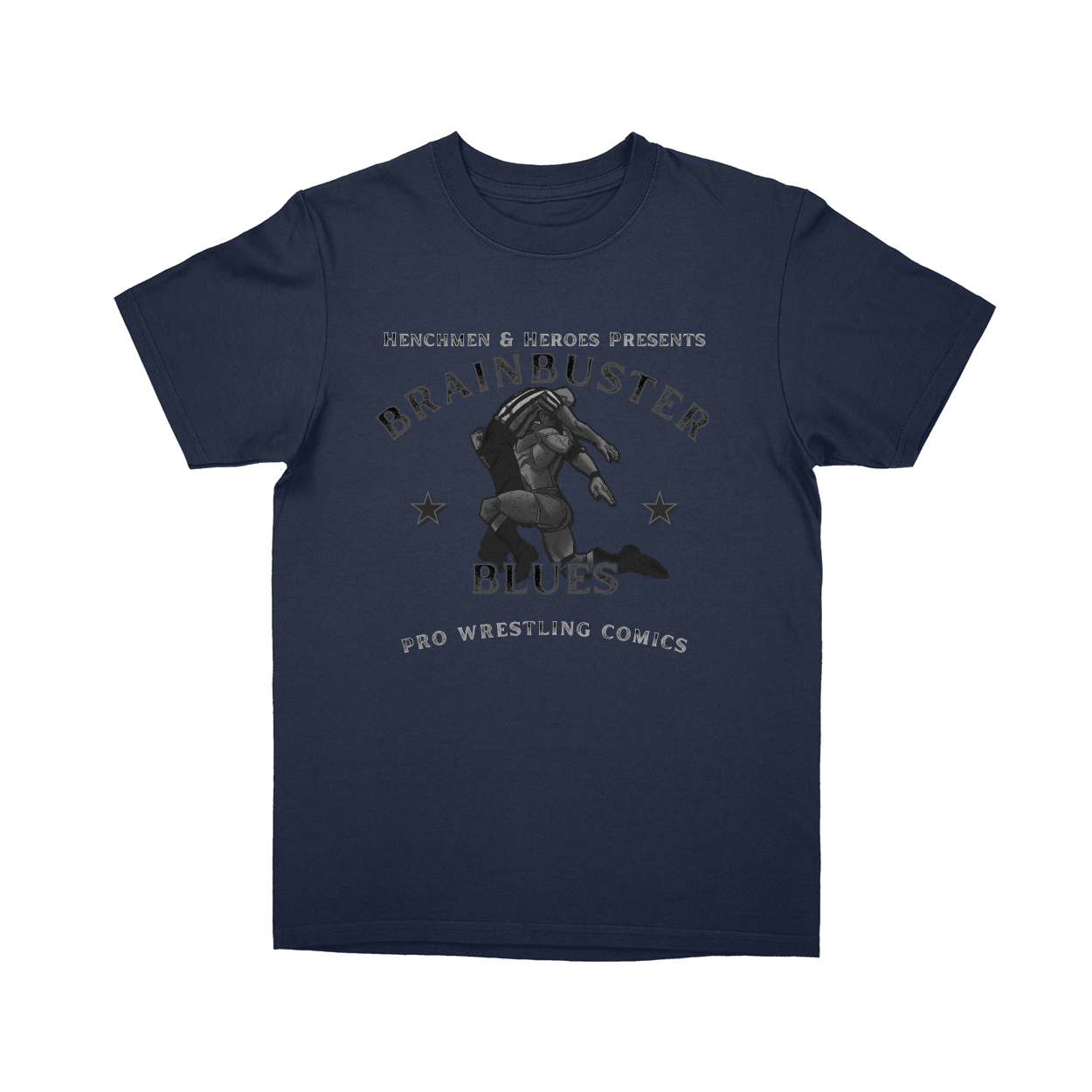 Basic Youth T-shirt - Navy - front***Navy|||Basic Youth T-shirt