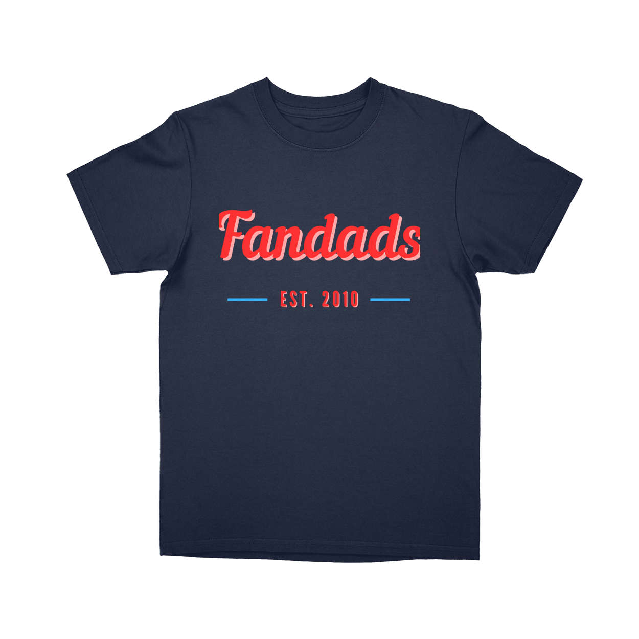 Basic Youth T-shirt - Navy - front