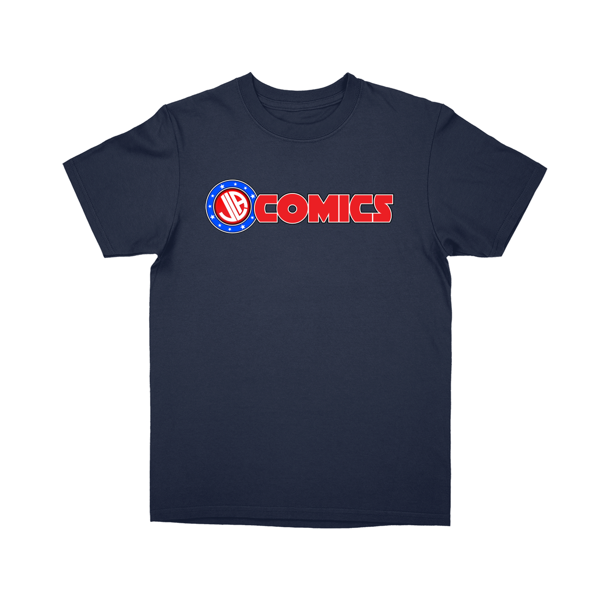 Basic Youth T-shirt - Navy - front***Navy|||Basic Youth T-shirt