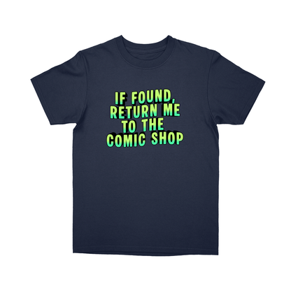 Basic Youth T-shirt - Navy - front