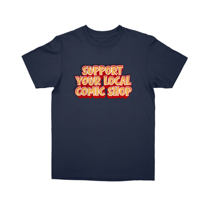 Basic Youth T-shirt - Navy - front
