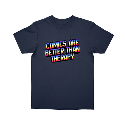 Basic Youth T-shirt - Navy - front