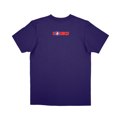 Basic Youth T-shirt - Purple - back