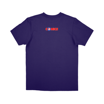 Basic Youth T-shirt - Purple - back
