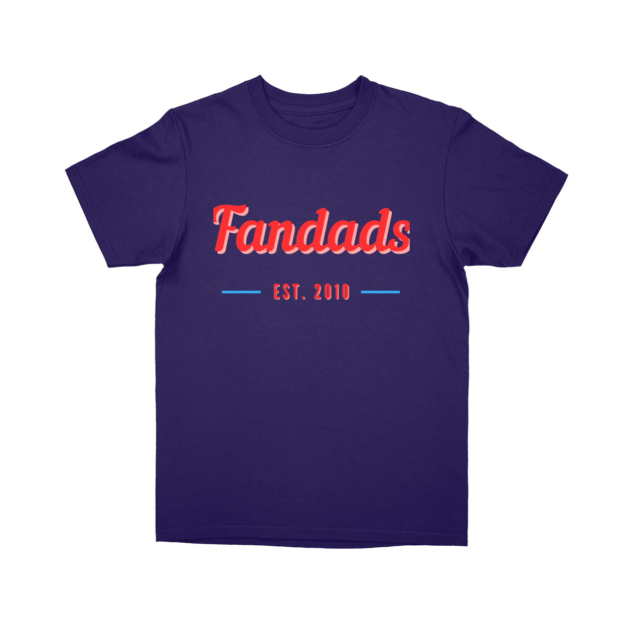 Basic Youth T-shirt - Purple - front***Purple|||Basic Youth T-shirt