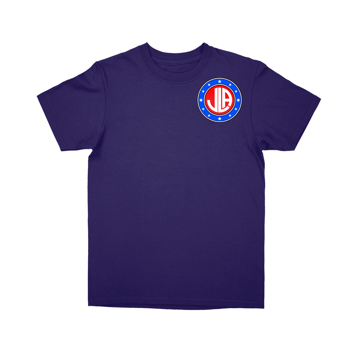 Basic Youth T-shirt - Purple - front***Purple|||Basic Youth T-shirt