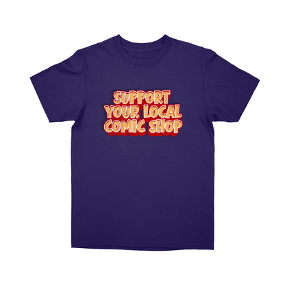 Basic Youth T-shirt - Purple - front