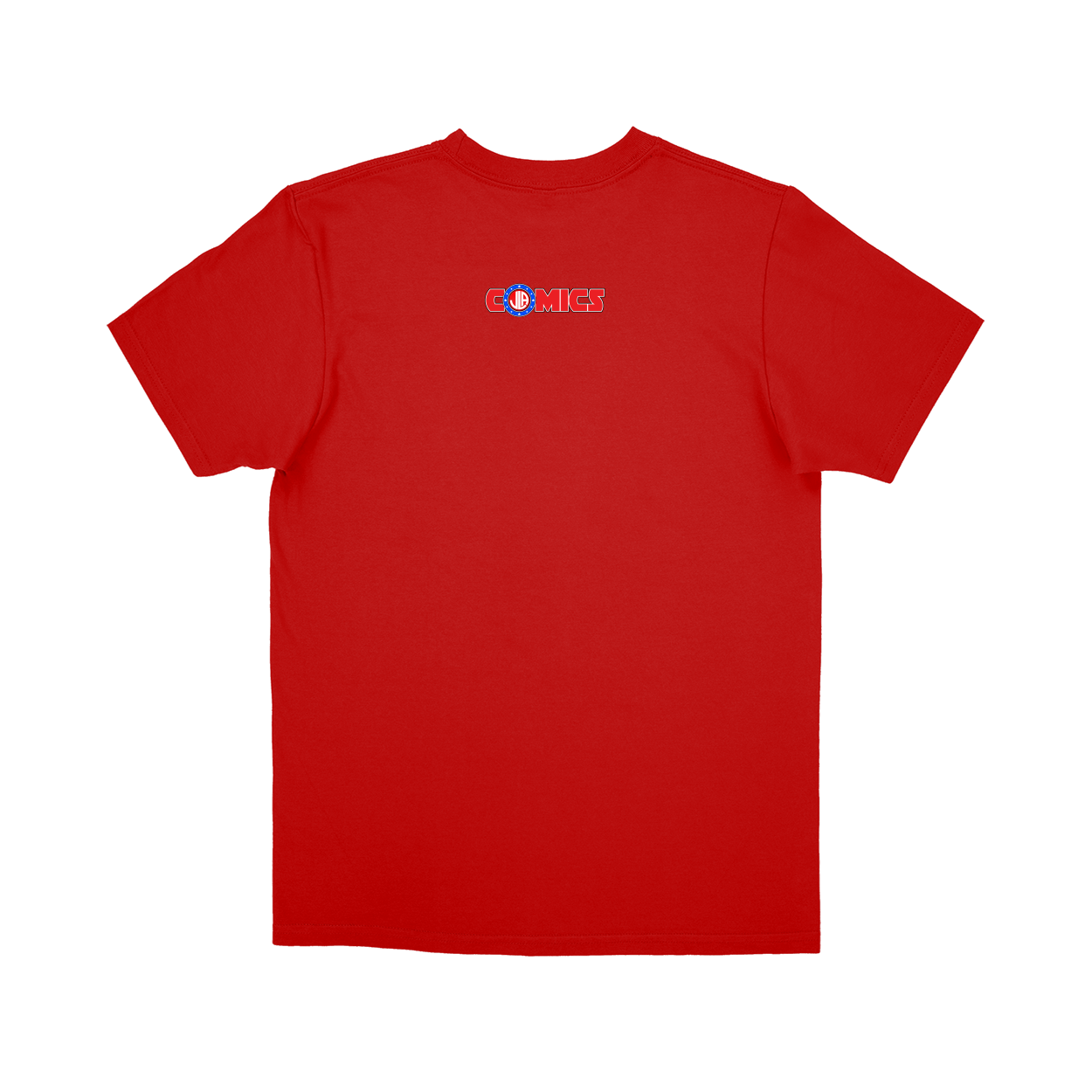 Basic Youth T-shirt - Red - back***Red|||Basic Youth T-shirt