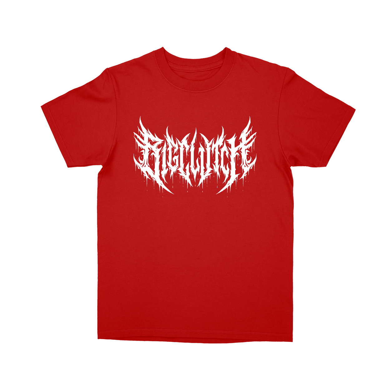 Basic Youth T-shirt - Red - front***Red|||Basic Youth T-shirt