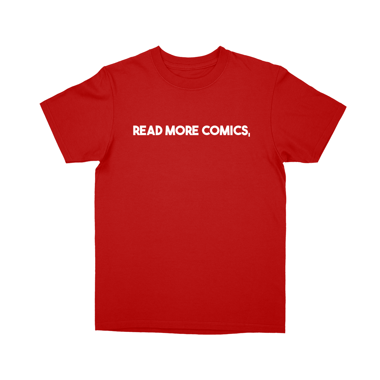 Basic Youth T-shirt - Red - front