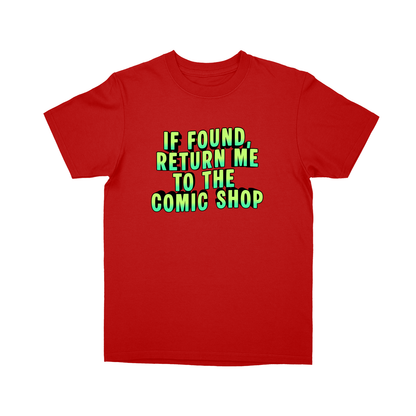 Basic Youth T-shirt - Red - front
