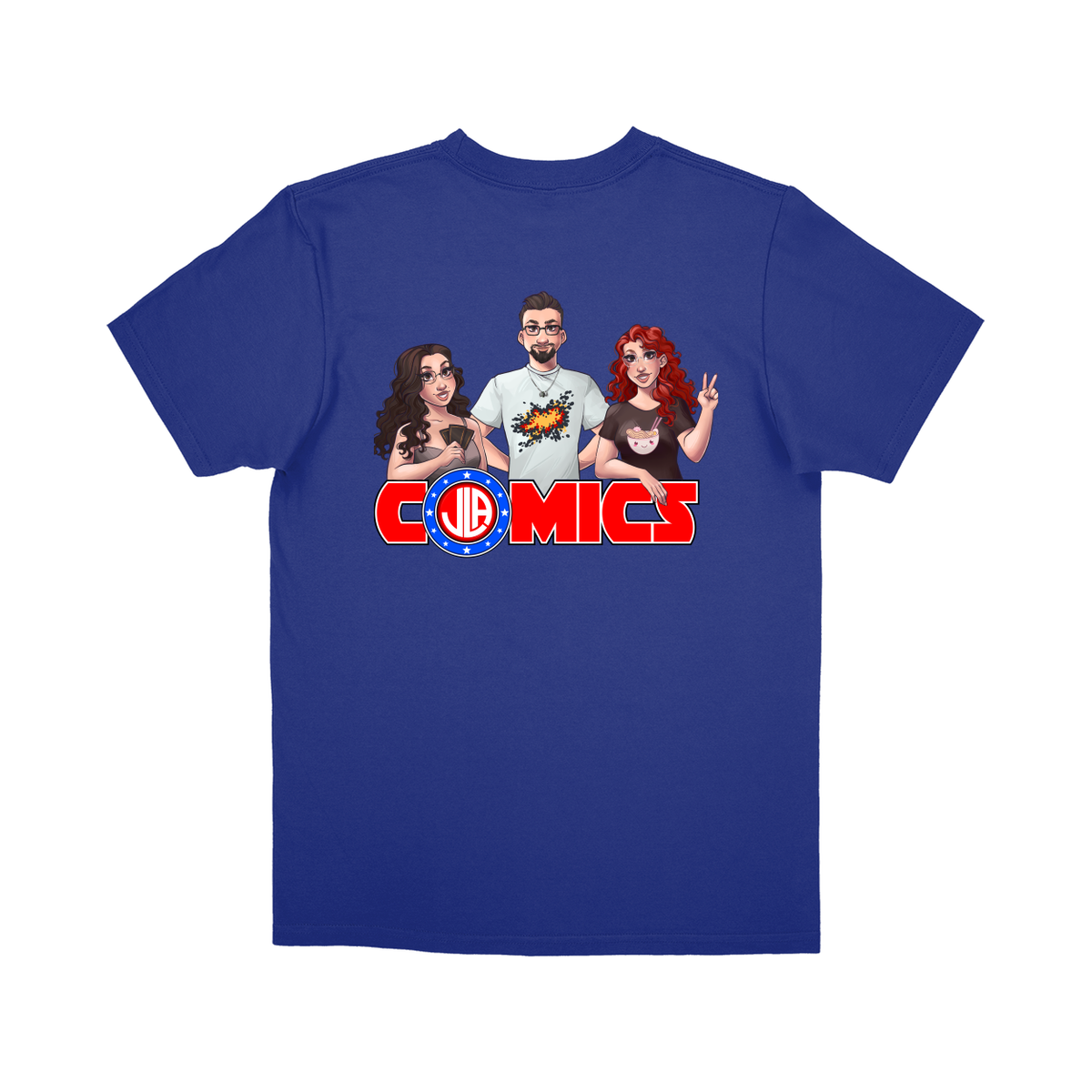 Basic Youth T-shirt - Royal - back