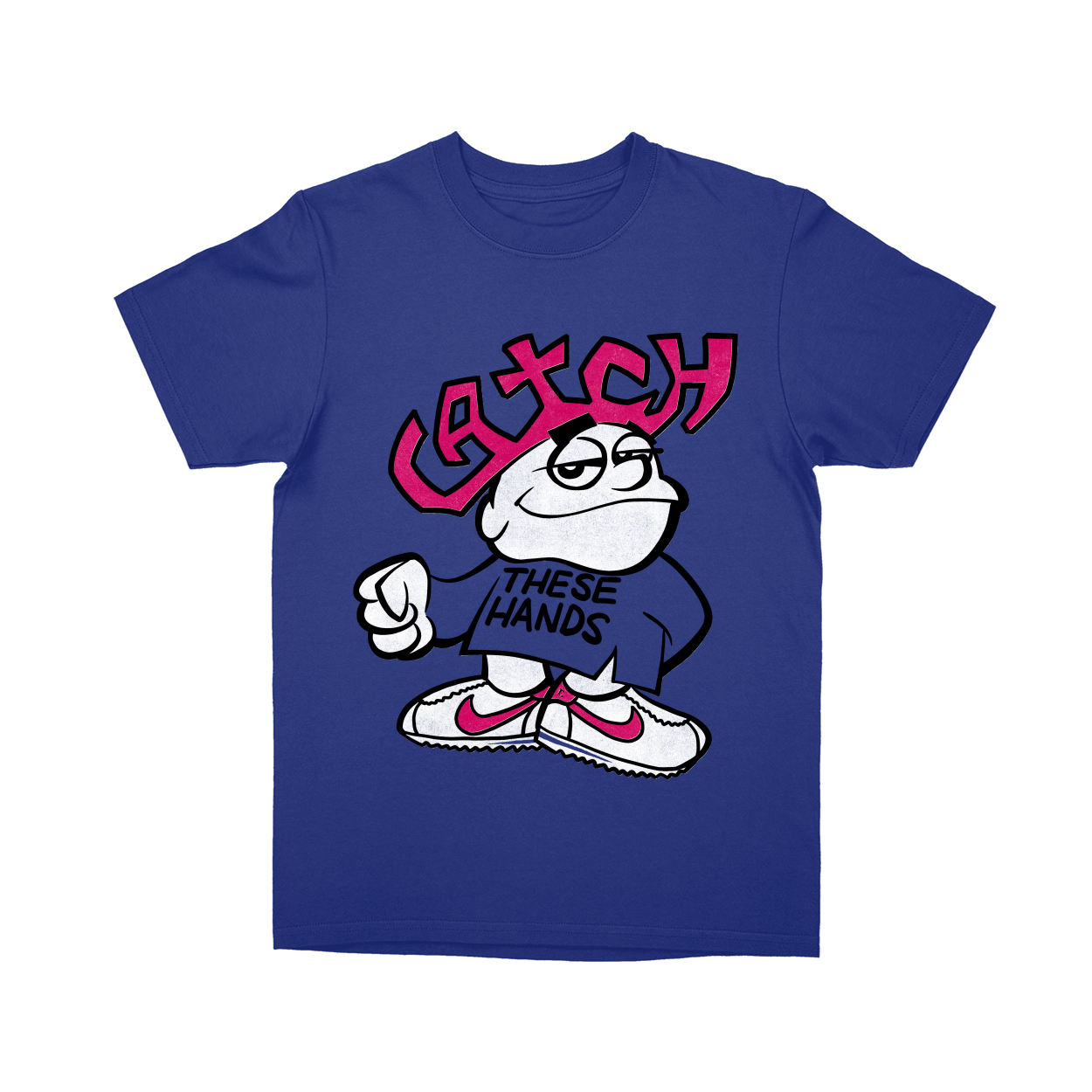 Basic Youth T-shirt - Royal - front