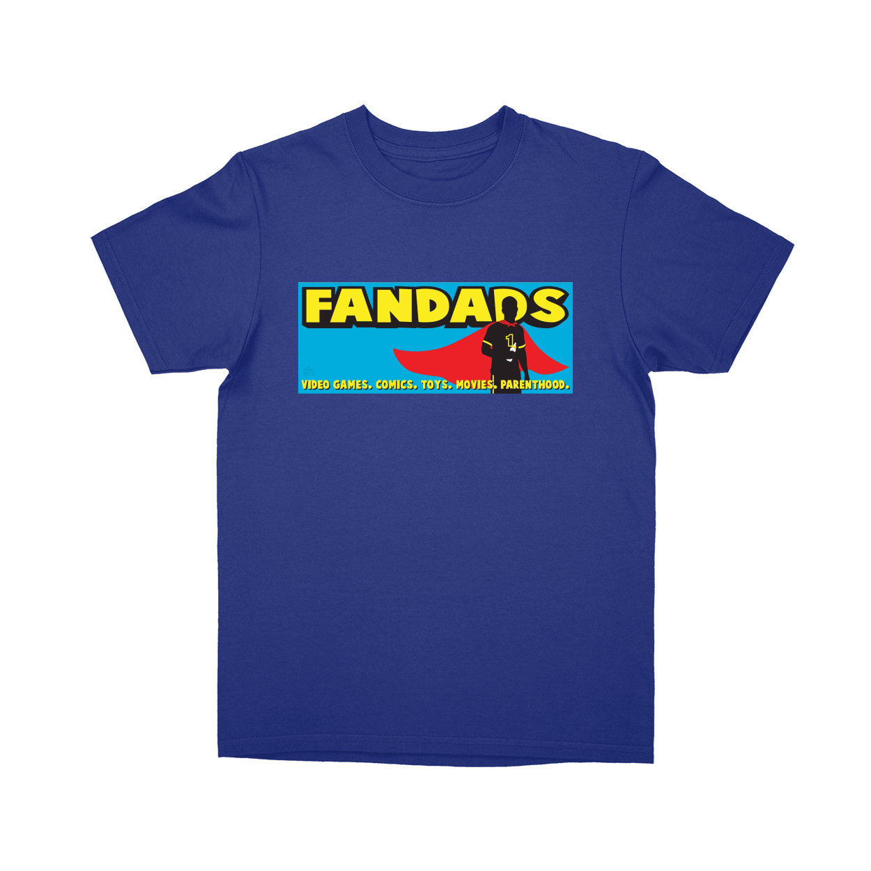 Basic Youth T-shirt - Royal - front