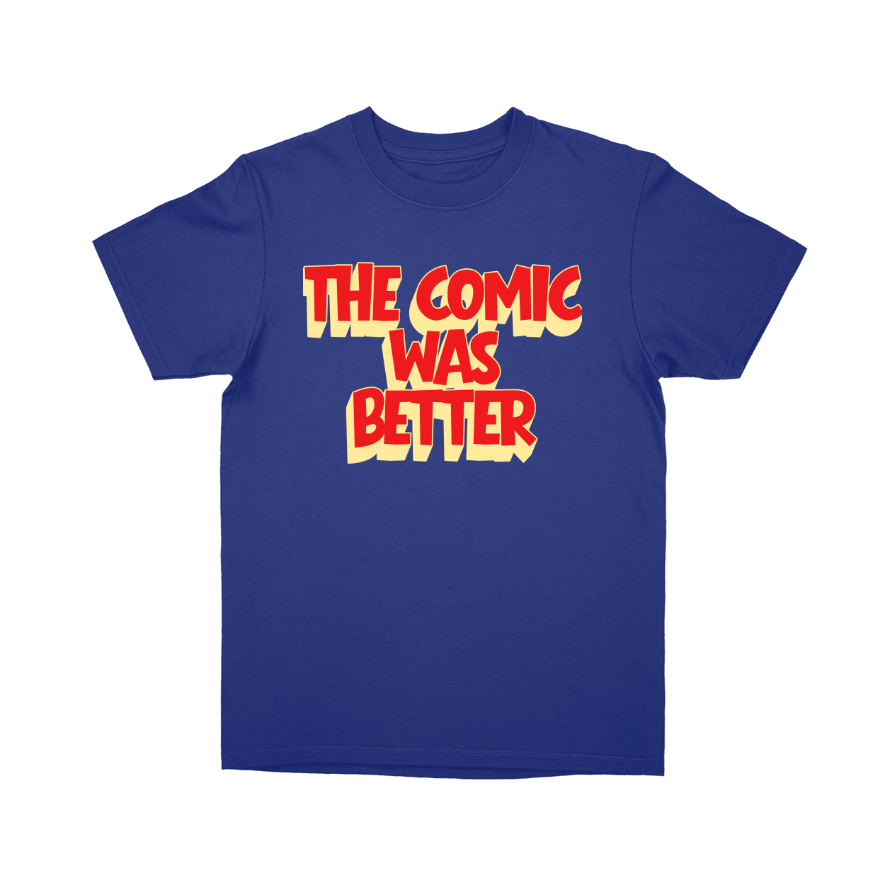 Basic Youth T-shirt - Royal - front