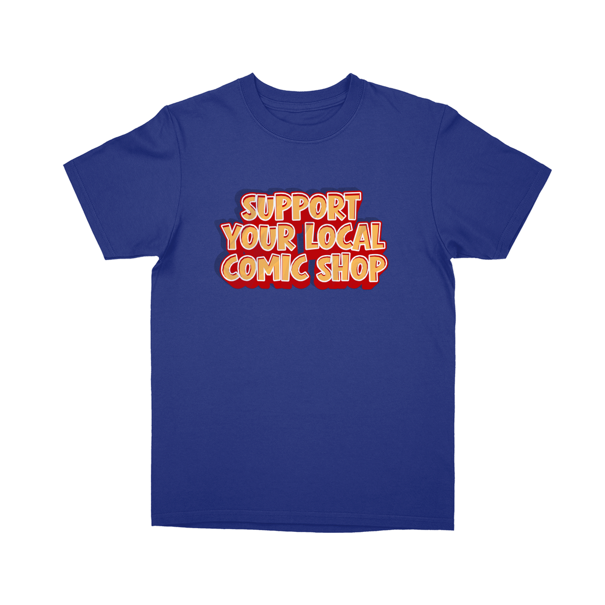 Basic Youth T-shirt - Royal - front