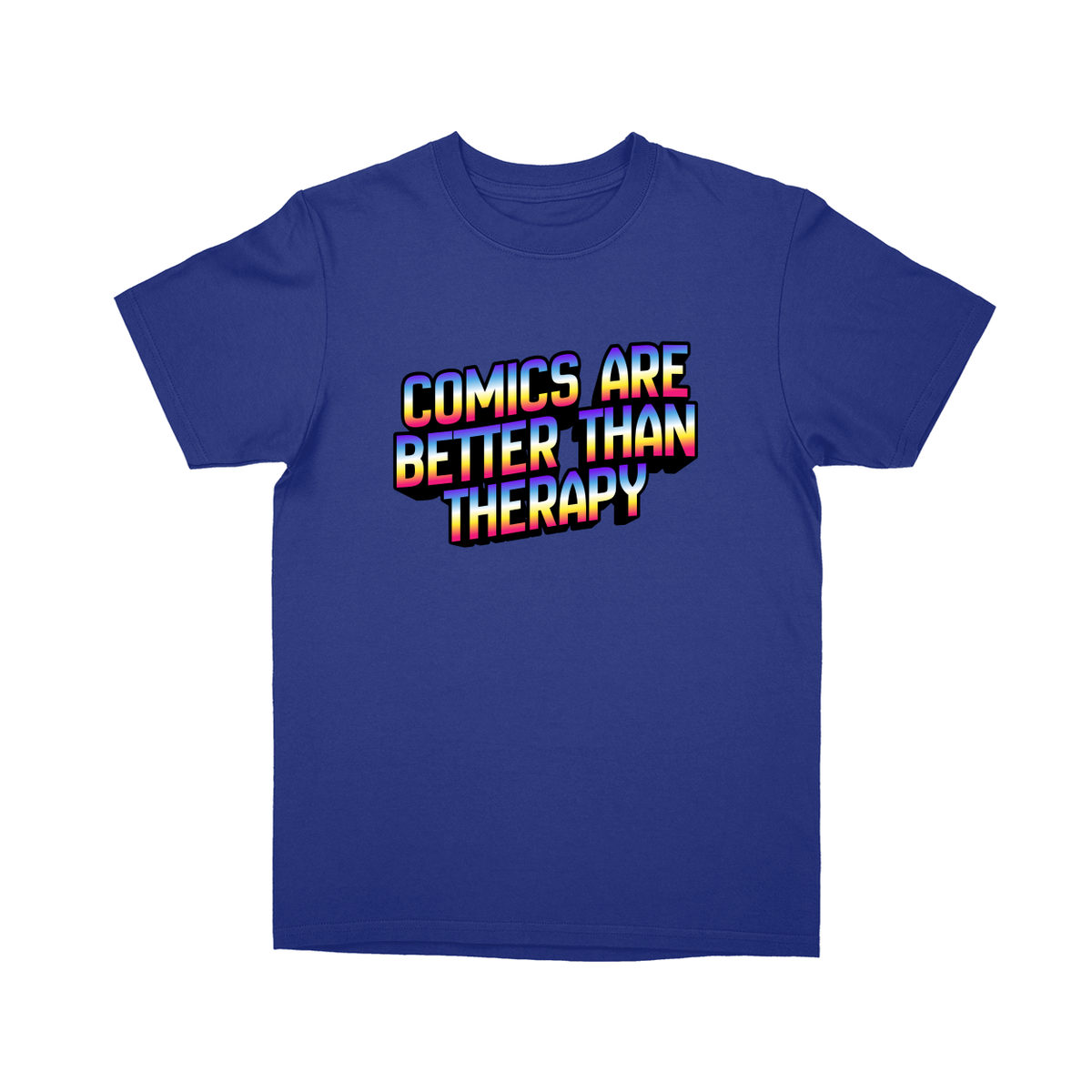 Basic Youth T-shirt - Royal - front