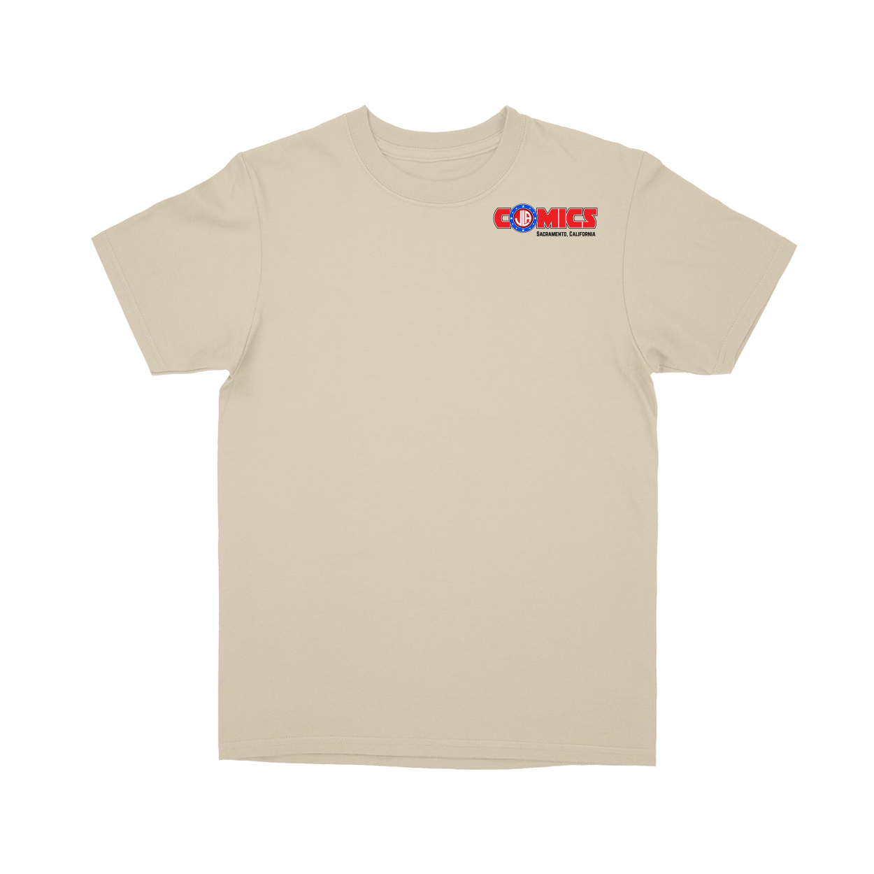 Basic Youth T-shirt - Sand - front