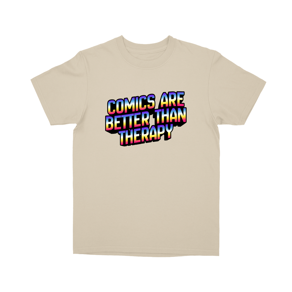 Basic Youth T-shirt - Sand - front