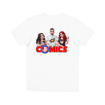 Basic Youth T-shirt - White - back
