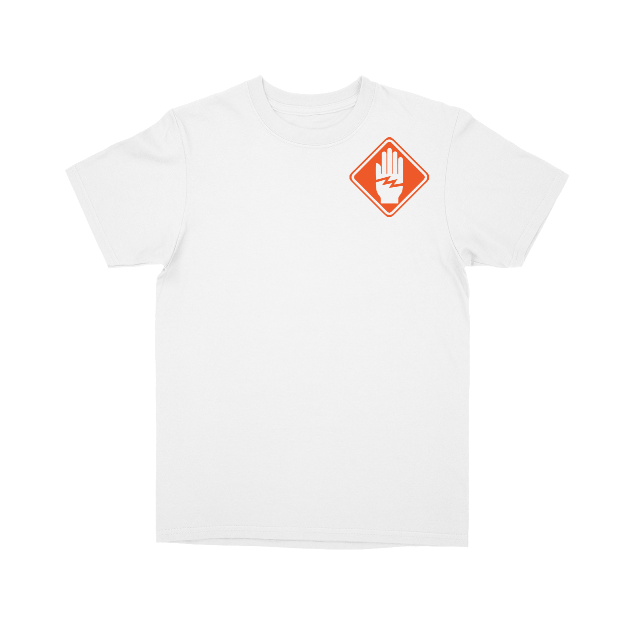 Basic Youth T-shirt - White - front***White|||Basic Youth T-shirt