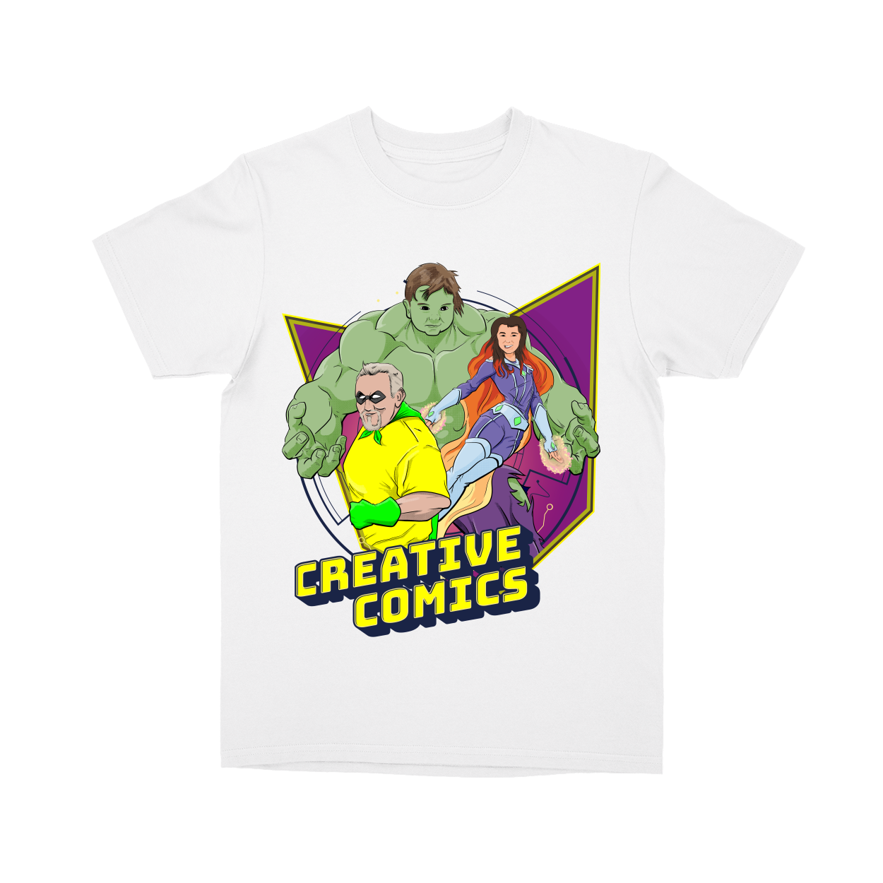 Basic Youth T-shirt - White - front
