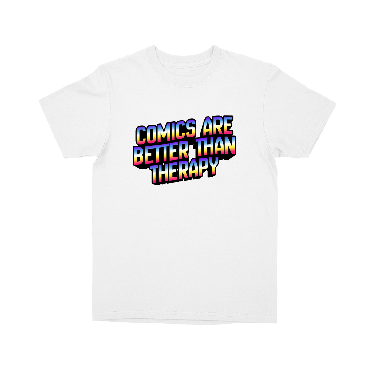 Basic Youth T-shirt - White - front***White|||Basic Youth T-shirt