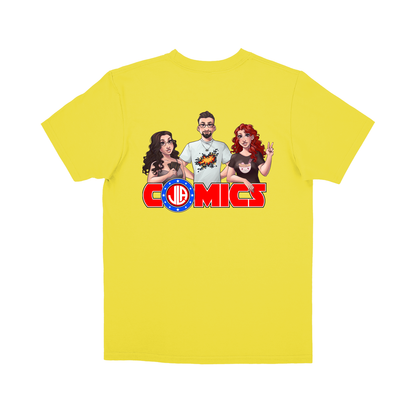Basic Youth T-shirt - Yellow - back