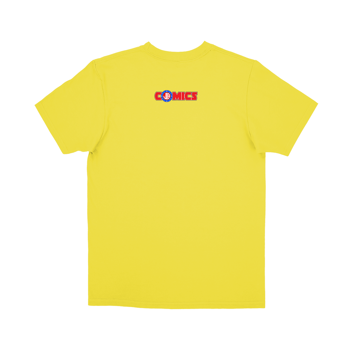 Basic Youth T-shirt - Yellow - back***Yellow|||Basic Youth T-shirt