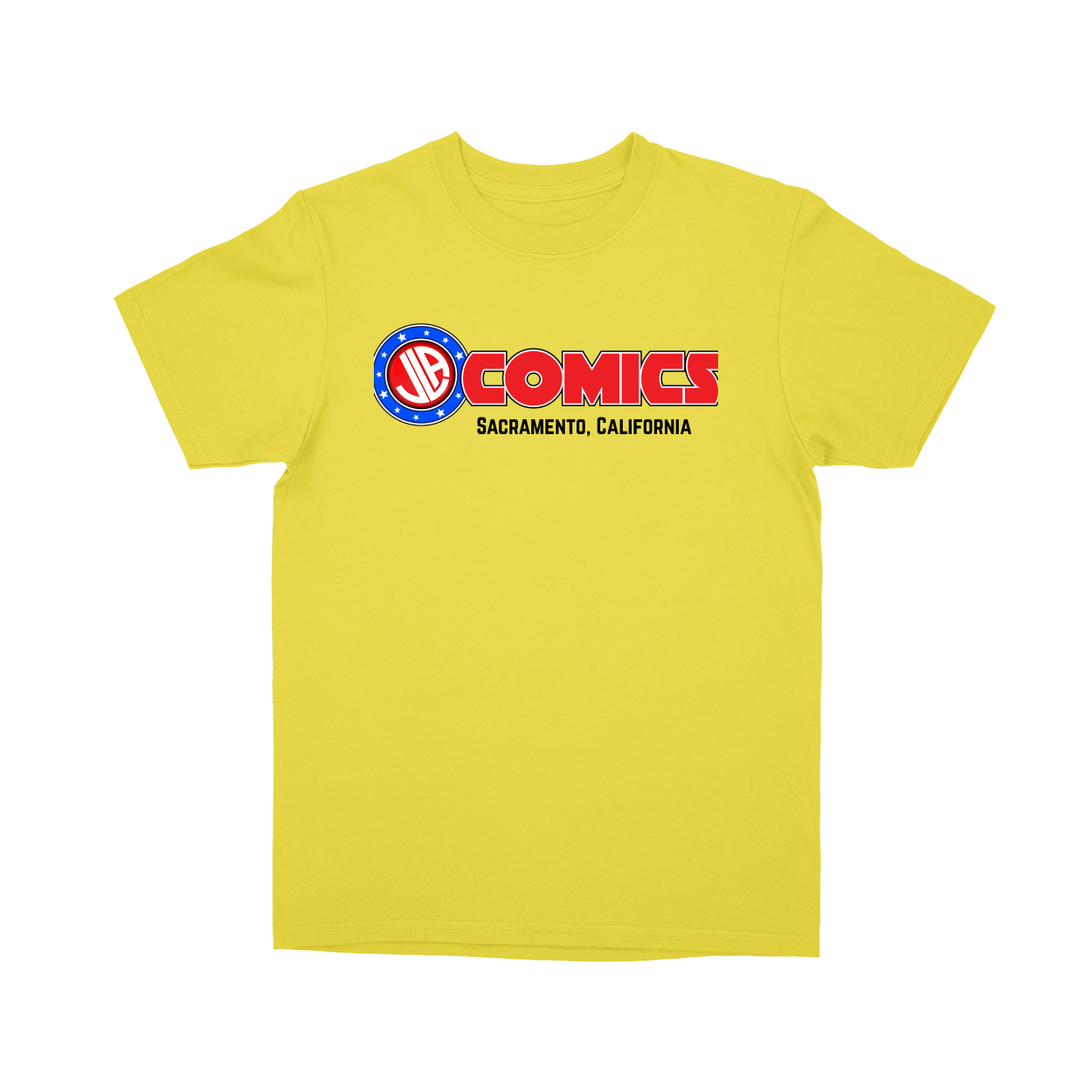 Basic Youth T-shirt - Yellow - front