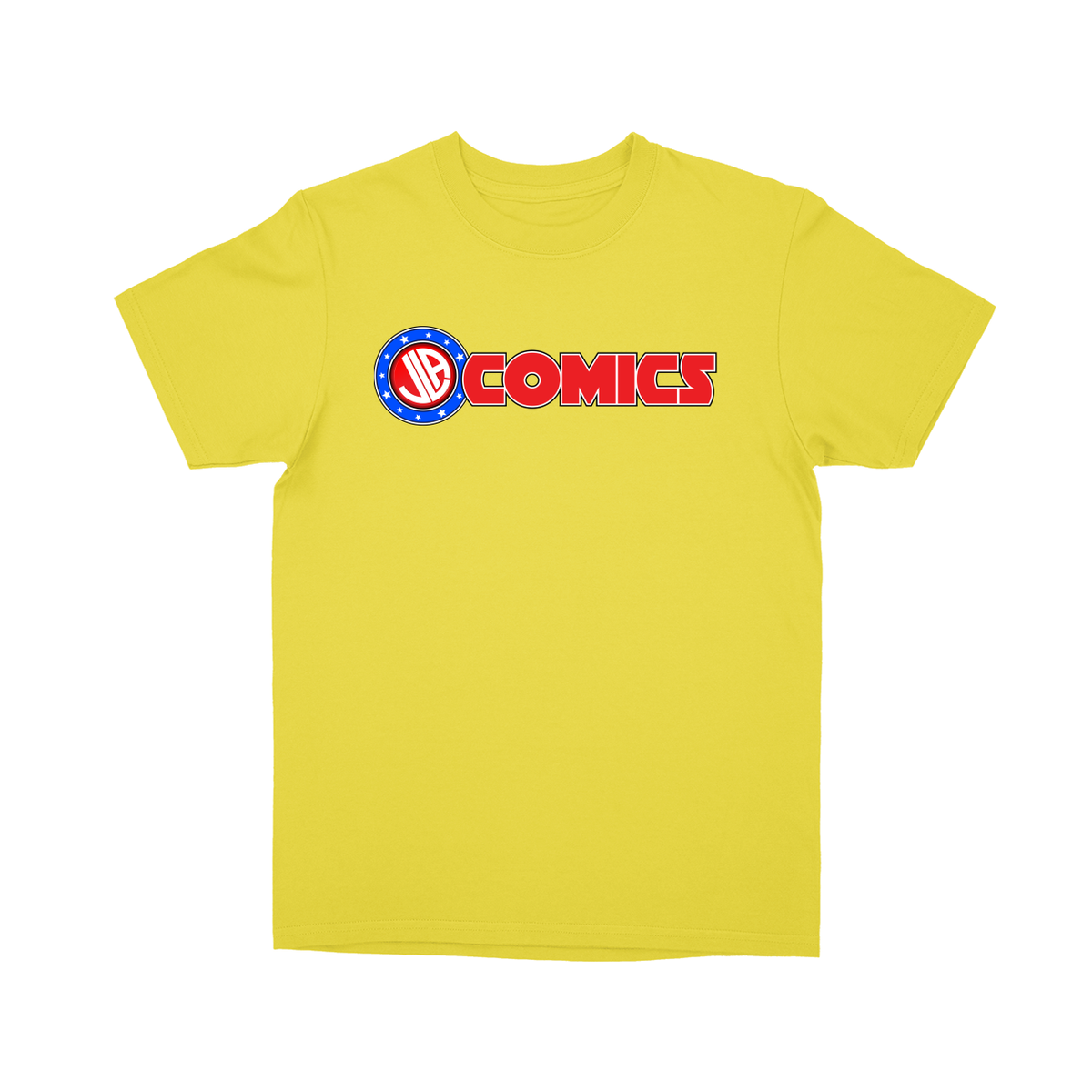 Basic Youth T-shirt - Yellow - front***Yellow|||Basic Youth T-shirt