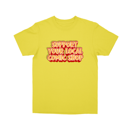 Basic Youth T-shirt - Yellow - front