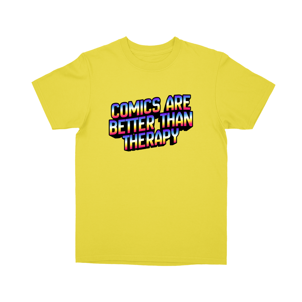 Basic Youth T-shirt - Yellow - front