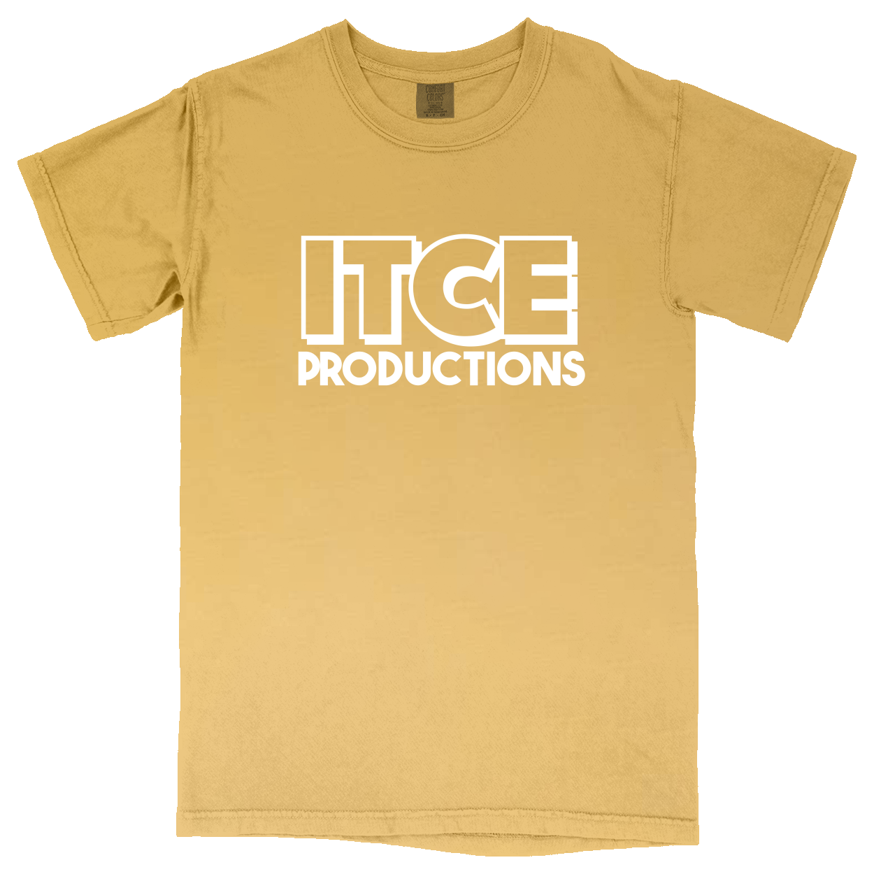 Comfort Colors Soft Heavyweight Tee - Athletic Gold - front***Athletic Gold|||Comfort Colors Soft Heavyweight Tee