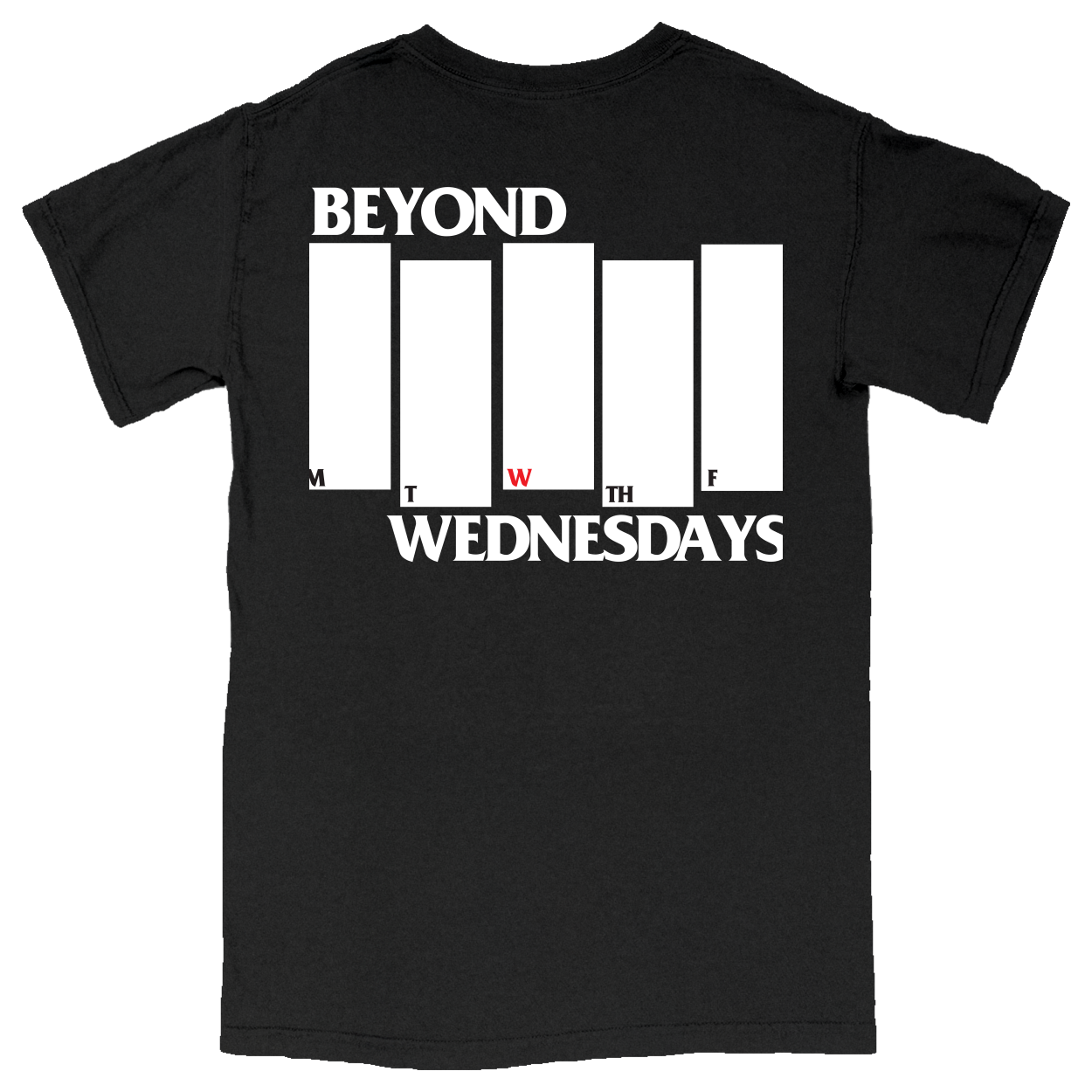 Comfort Colors Soft Heavyweight Tee - Black - back