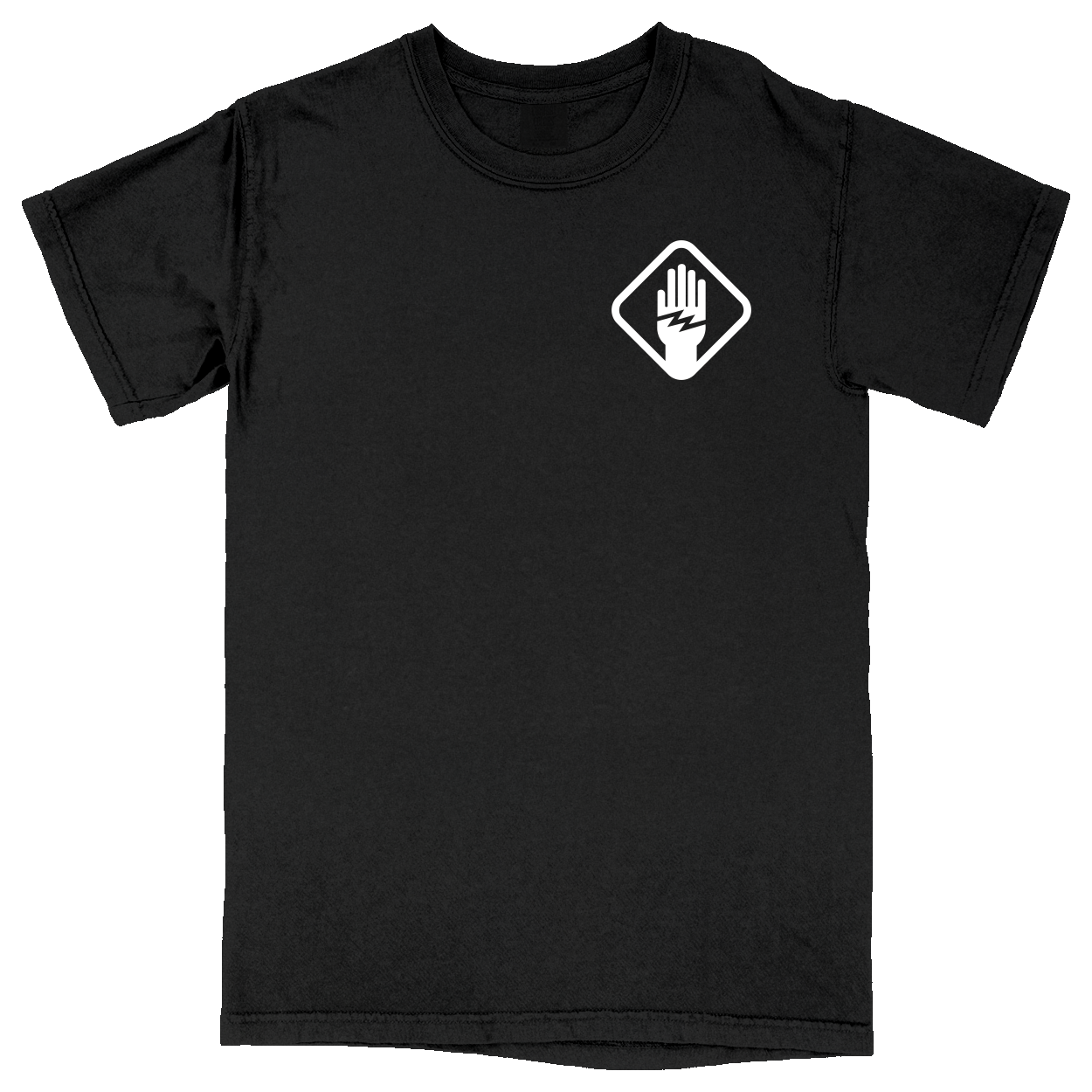 Comfort Colors Soft Heavyweight Tee - Black - front