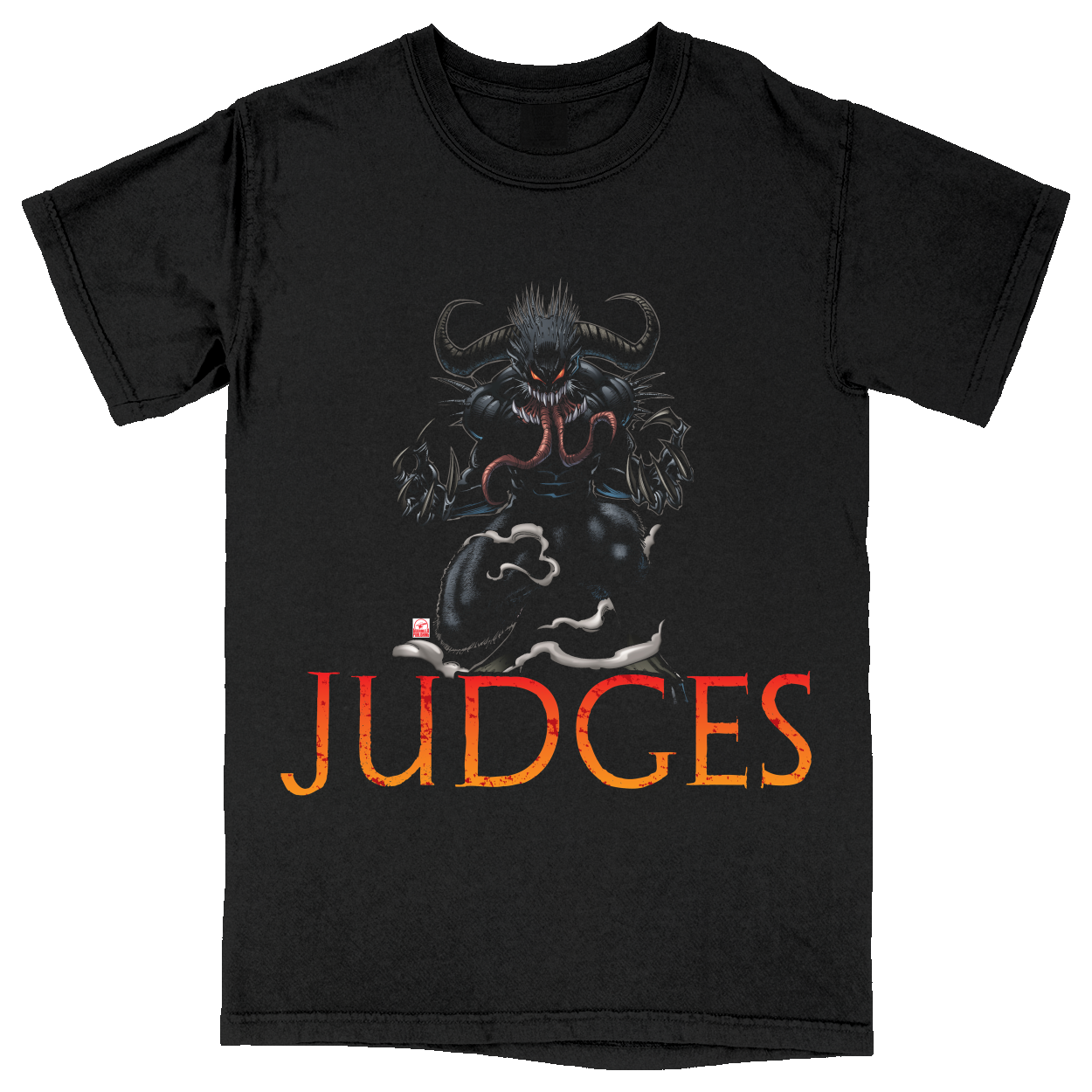 Comfort Colors Soft Heavyweight Tee - Black - front***Black|||Comfort Colors Soft Heavyweight Tee