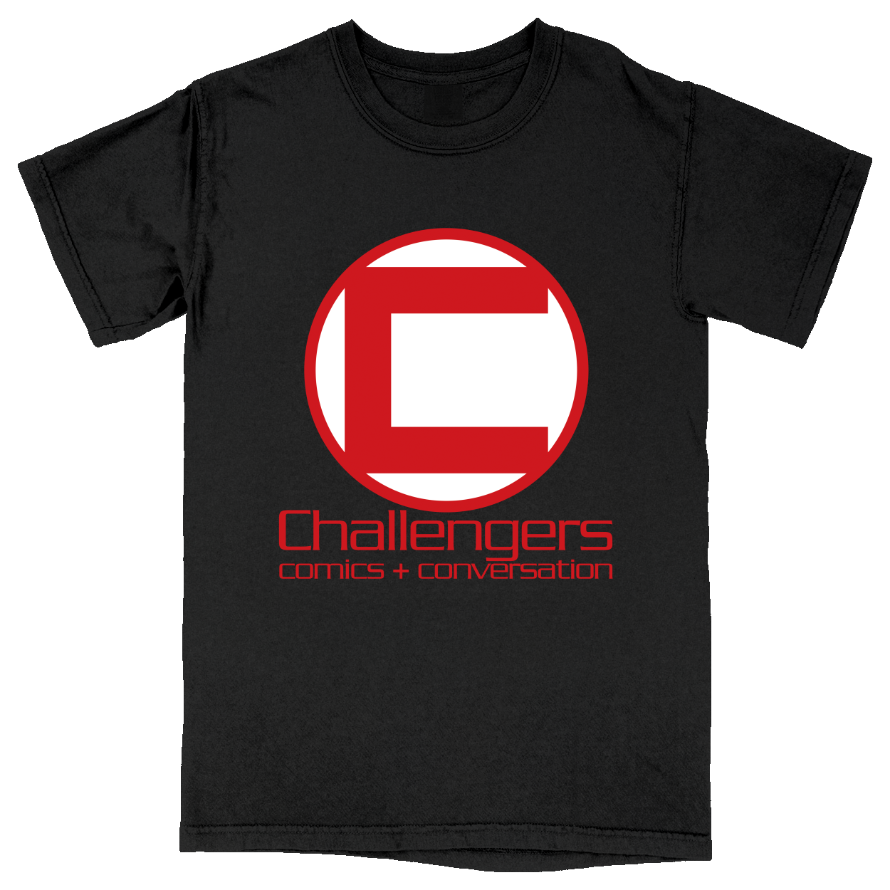 Comfort Colors Soft Heavyweight Tee - Black - front