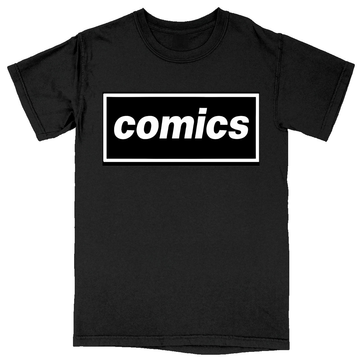 Comfort Colors Soft Heavyweight Tee - Black - front