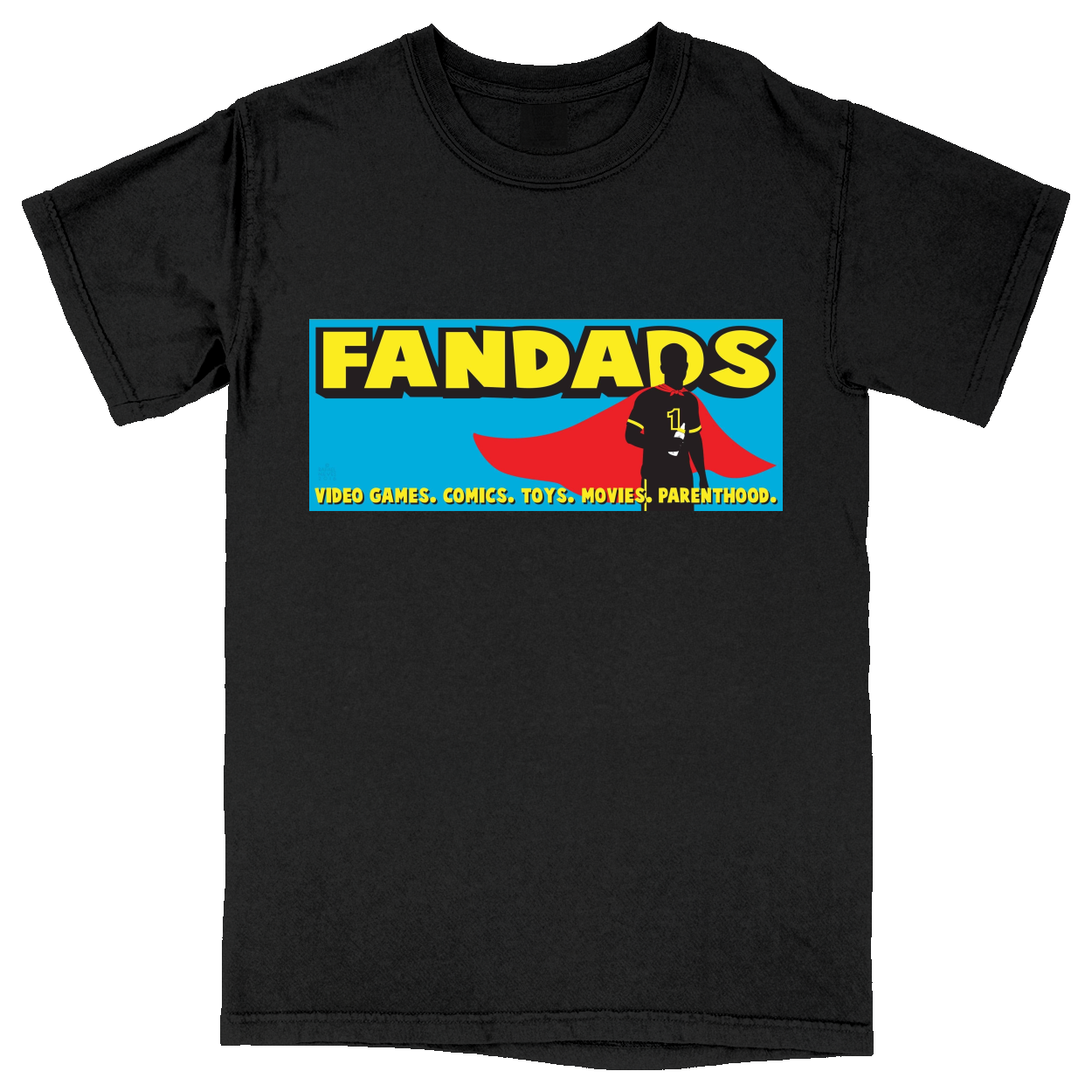 Comfort Colors Soft Heavyweight Tee - Black - front