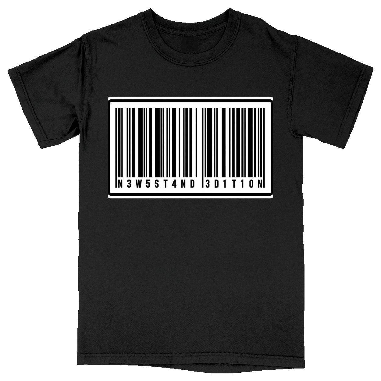 Comfort Colors Soft Heavyweight Tee - Black - front***Black|||Comfort Colors Soft Heavyweight Tee